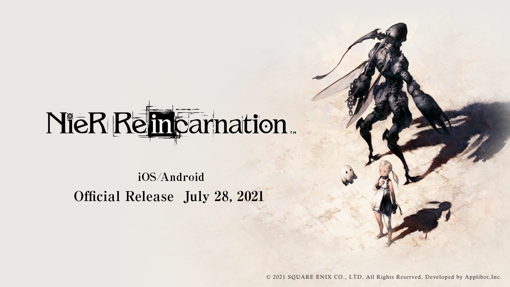Nier シリーズ初のスマートフォン向けゲーム Nier Re In Carnation ニーア リィンカーネーション 英語版 韓国語版が正式サービス開始 株式会社サイバーエージェント