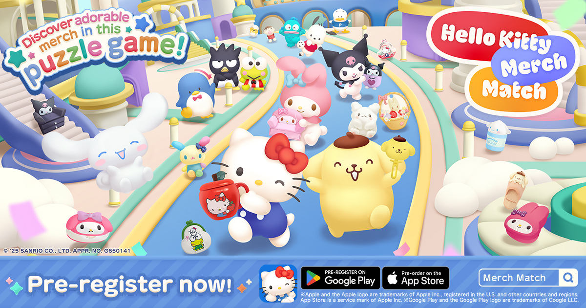 Hello Kitty Merch Match” Launching in 144 countries and regions