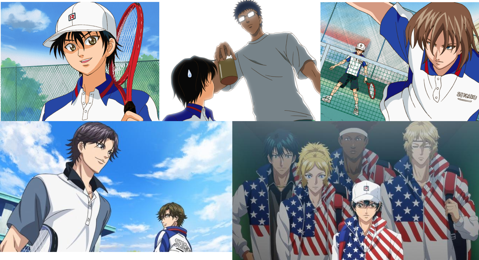 (C)許斐剛 ＴＫ ＷＯＲＫＳ／集英社・テレビ東京・ＮＡＳ 
(C)許斐 剛／集英社・ＮＡＳ・新テニスの王子様プロジェクト