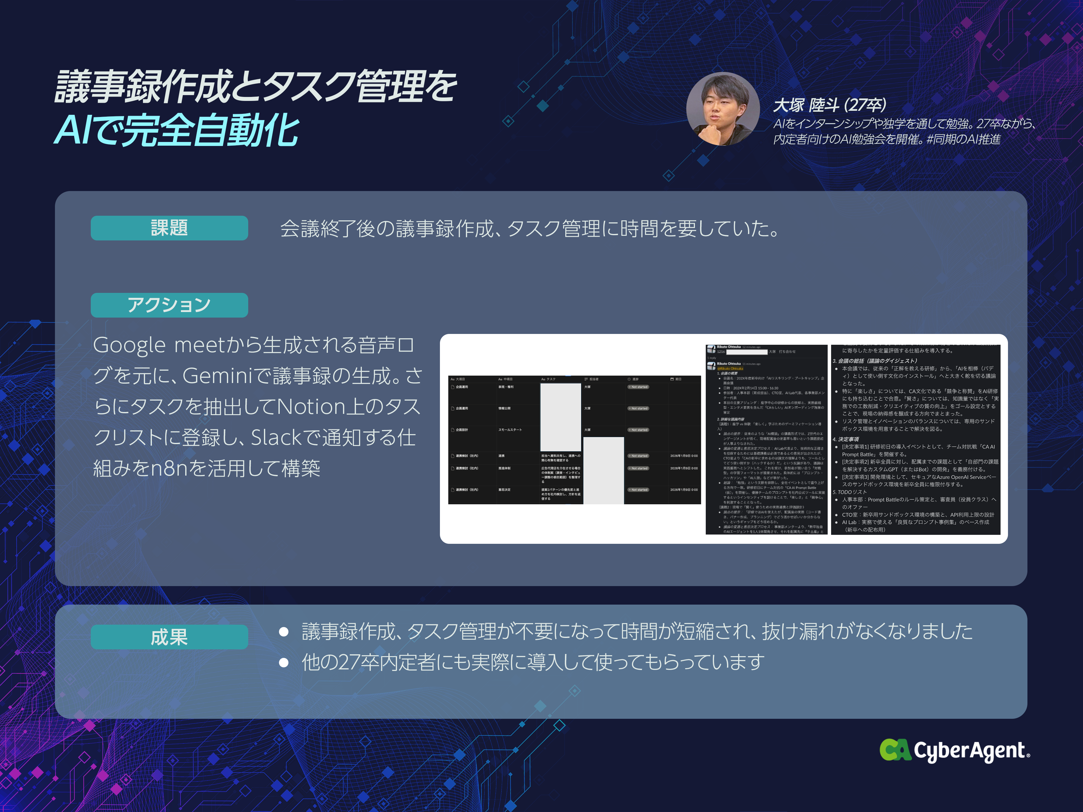 議事録作成とタスク管理をAIで完全自動化